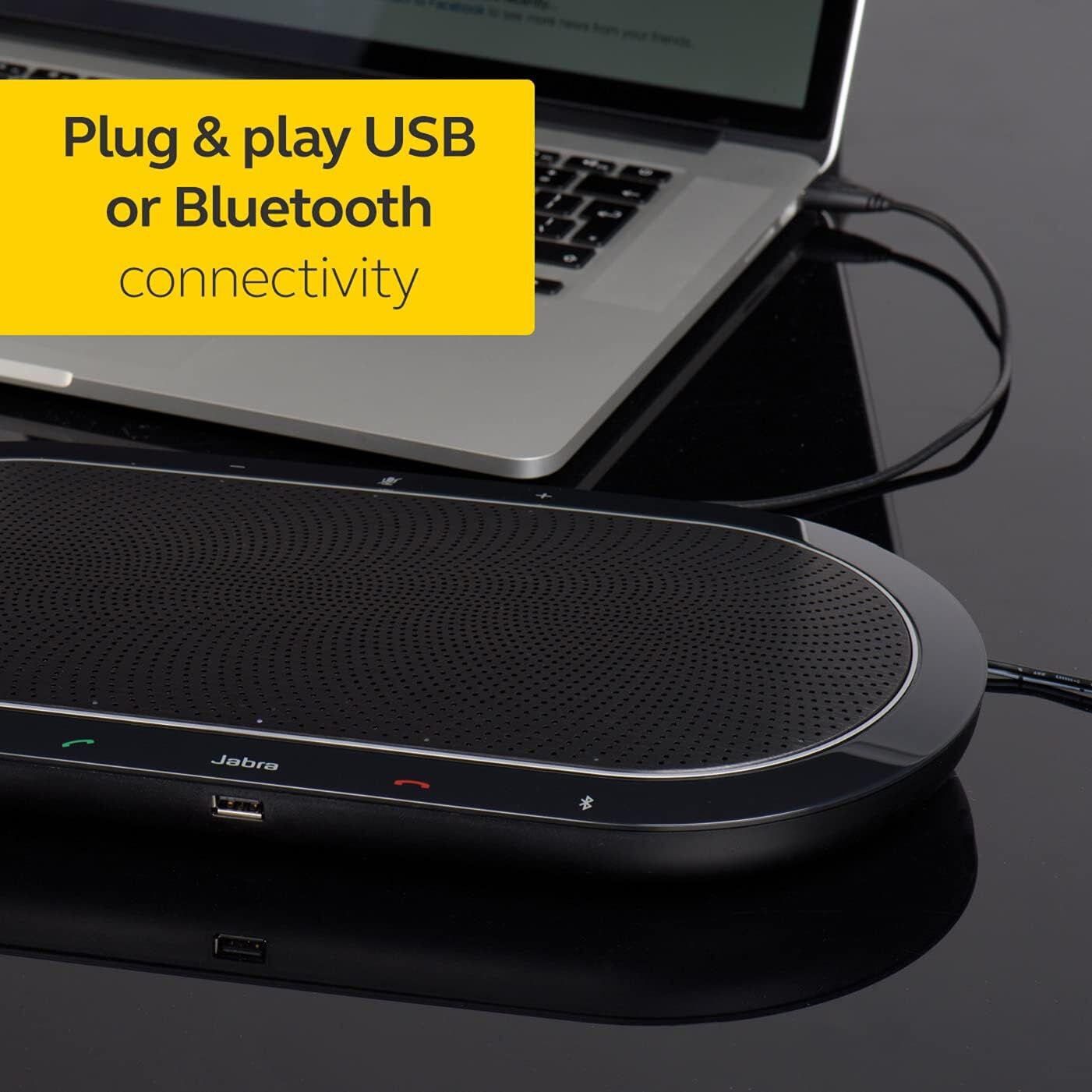 Jabra Speak 810 MS Wireless BluetoothPortable SpeakerPhone